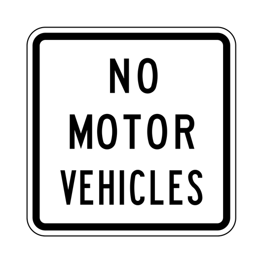 No Motor Vehicles